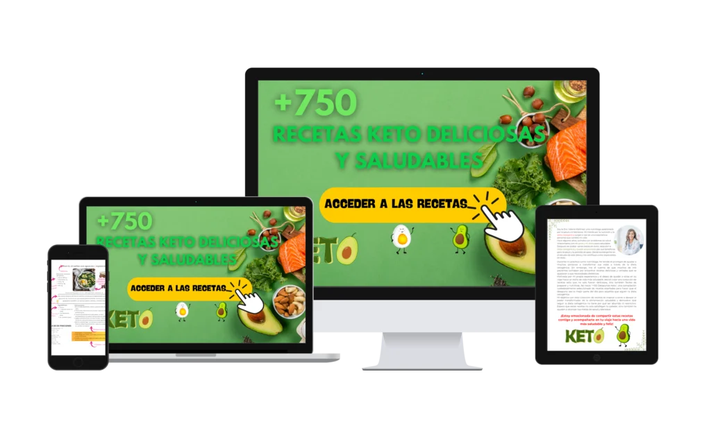 recetario 750 recetas keto cetogenicas