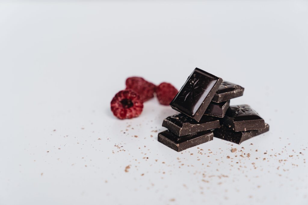 snacks keto dulces frutos rojos